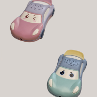 Multifunkcijski avtomobilček za najmlajše (roza-vijoličen/zeleno-moder)