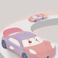 Multifunkcijski avtomobilček za najmlajše (roza-vijoličen/zeleno-moder)