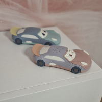 Multifunkcijski avtomobilček za najmlajše (roza-vijoličen/zeleno-moder)