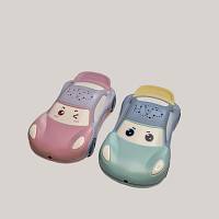 Multifunkcijski avtomobilček za najmlajše (roza-vijoličen/zeleno-moder)