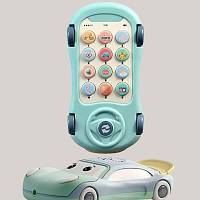 Multifunkcijski avtomobilček za najmlajše (roza-vijoličen/zeleno-moder)